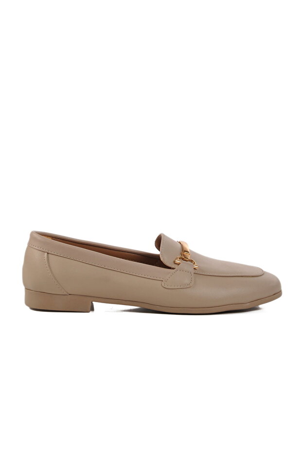 Beige Women's Ballerinas