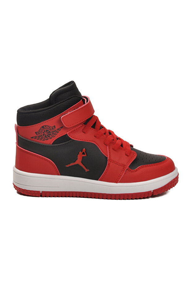 Red Boy's Hi Sneaker