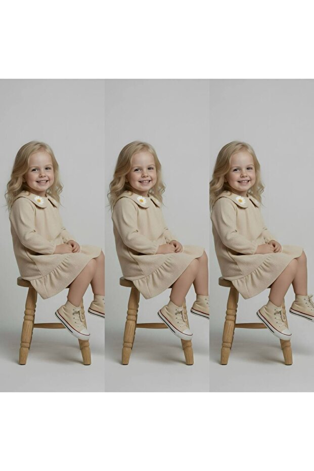 Girl's Daisy Collar Dress
