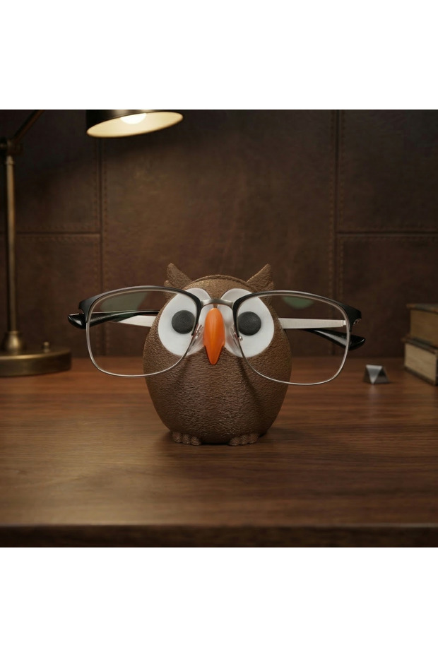 Owl Glasses Stand Decorative Eyeglasses Holder Desktop Cute Glasses Stand