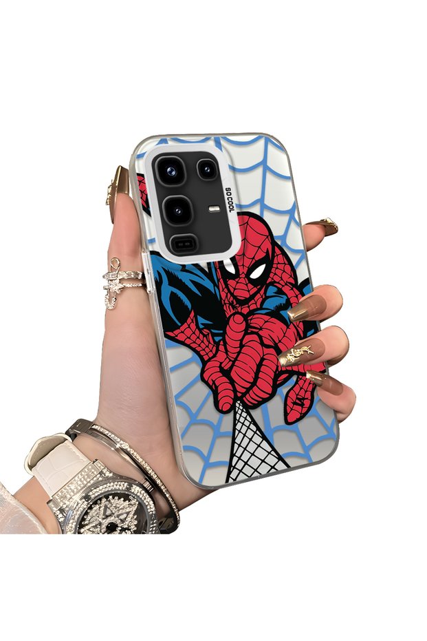 Infinix Note 50 Compatible Hard Acrylic Back Silicone Edge Lens Protection Case