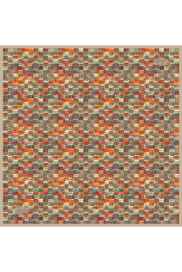 Fall Scarf 2618-02 90X90