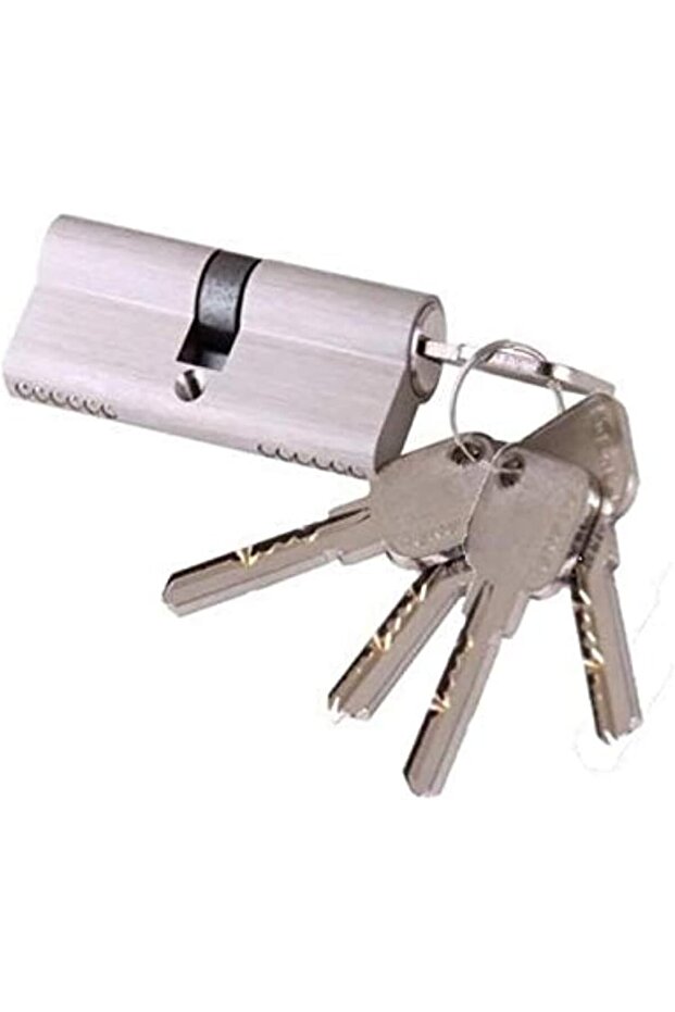 Door Lock Cylinder 70mm (35-35) with 5 Computer Keys