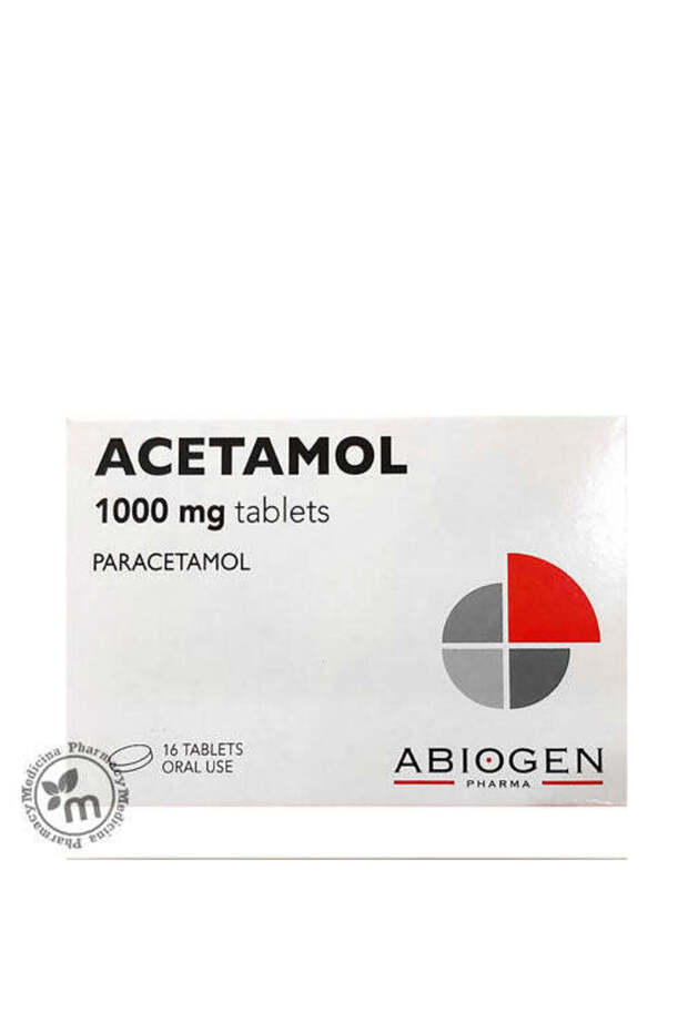 ACETAMOL (PARACETAMOL) 1000MG TAB 16S