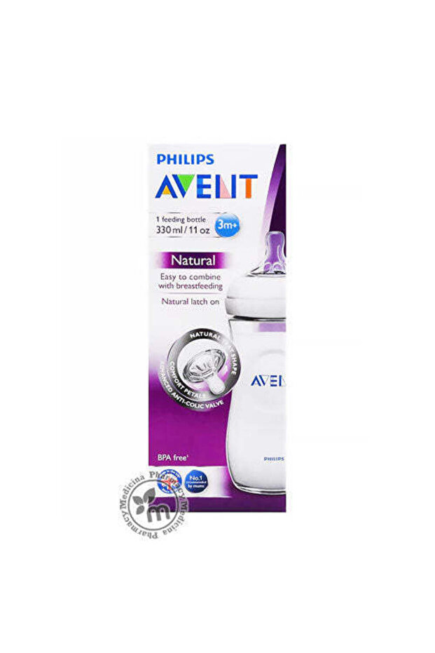 PA704 NAT FEEDING BOTTLE 330ML