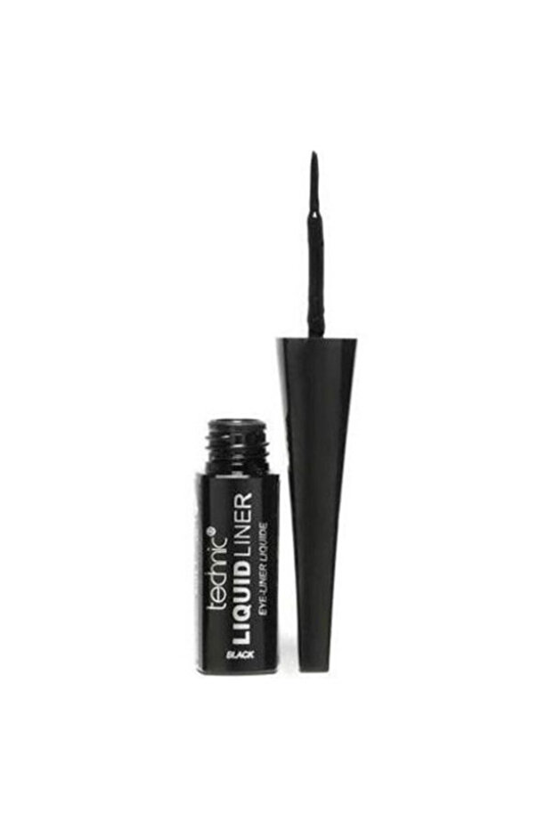 Liquid Liner - Intense Black Precision Eyeliner, Smudge-Proof & Long-Lasting Define, 6ml - 2
