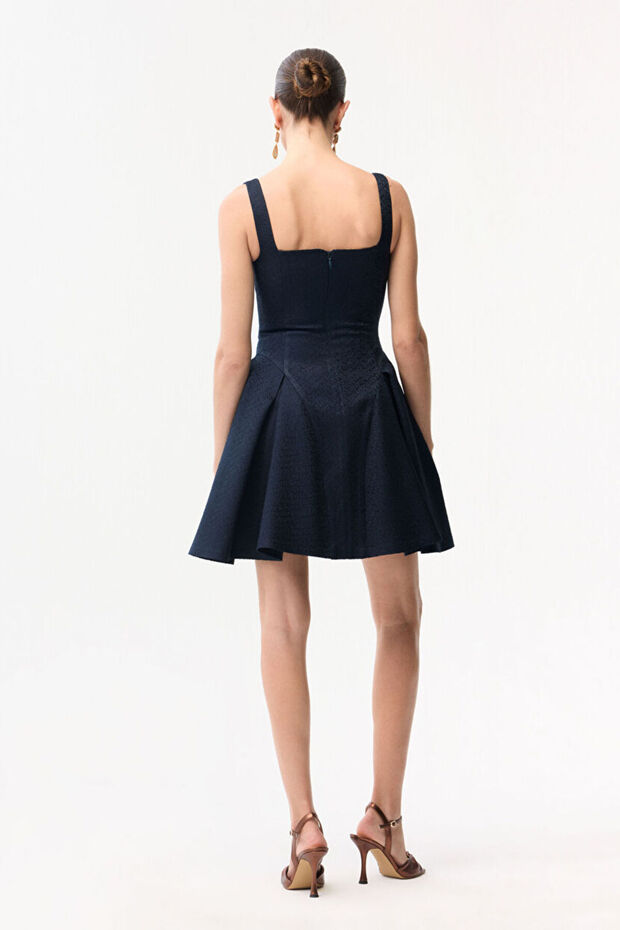 Askılı Mini Elbise - 6