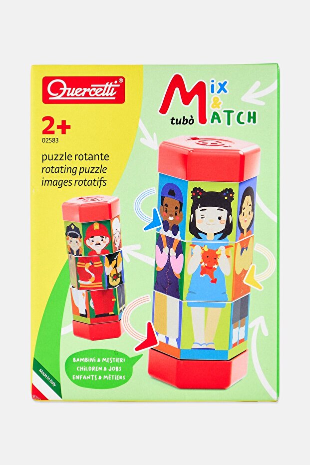Tubo Mix And Match Rotating Puzzle
