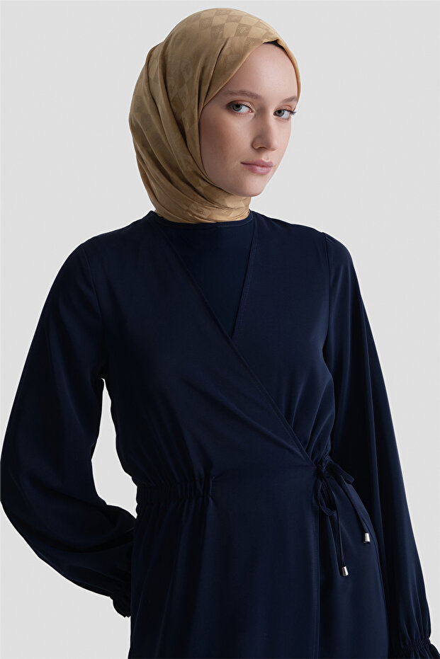 Rochie Anvelop Bleumarin - 4