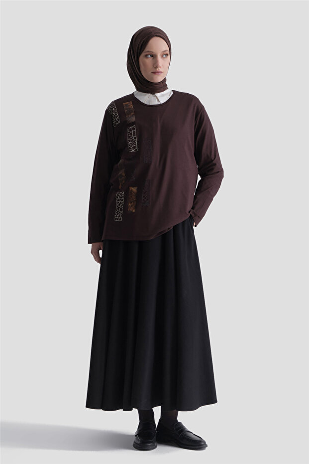 Combed Cotton Brown