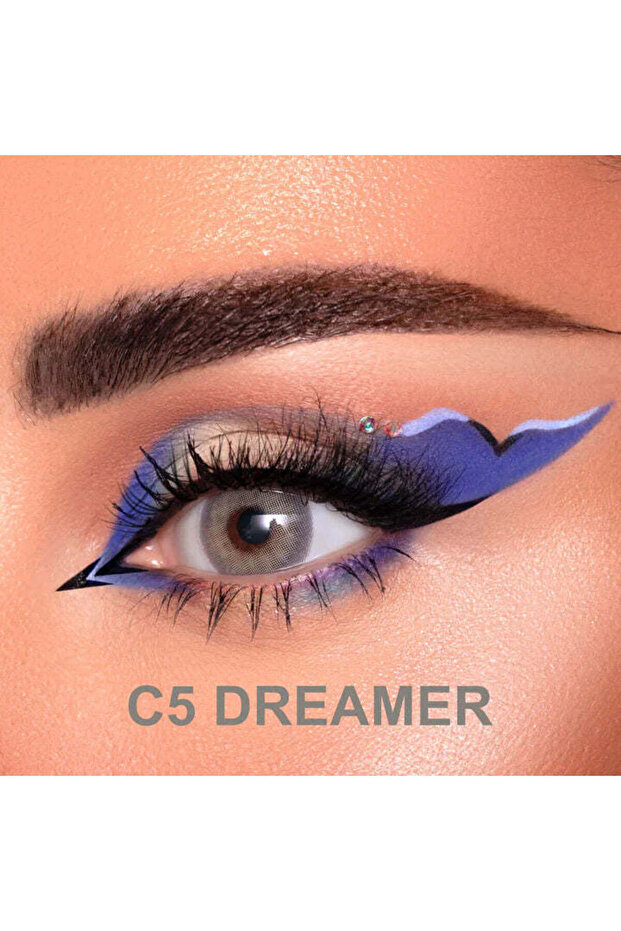 EYECANDY C5 DREAMER BLUE GREY 3-MO LENSE 2S
