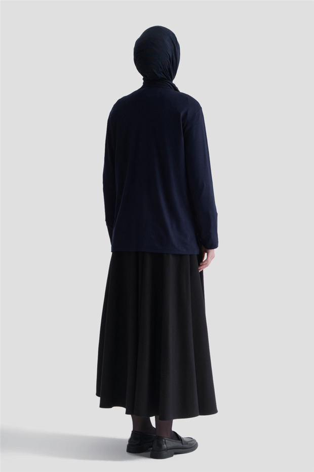 Combed Navy Blue - 3