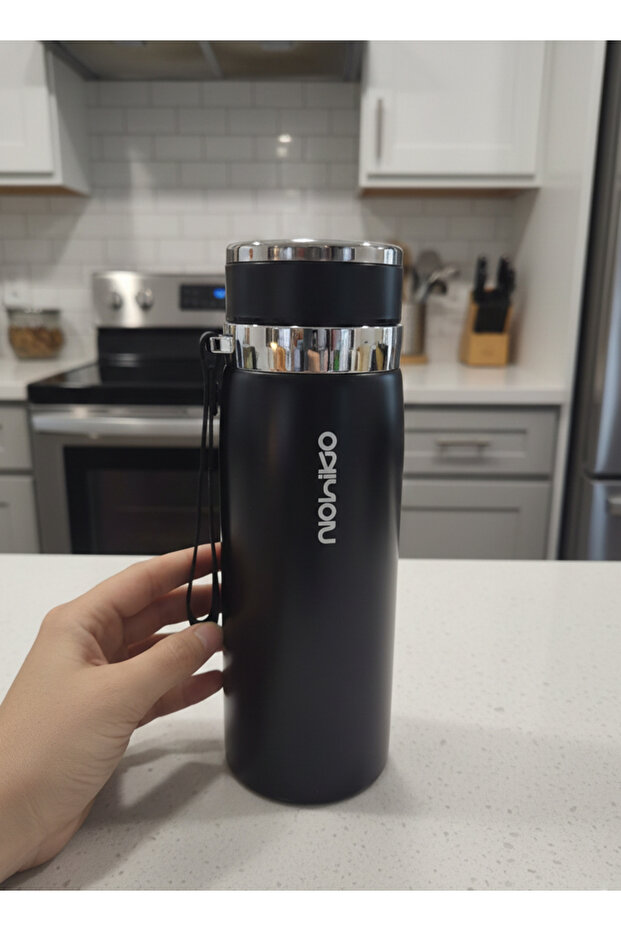 Tea Thermos with Filter 800 ml Steel Thermos Herbal Tea Thermos