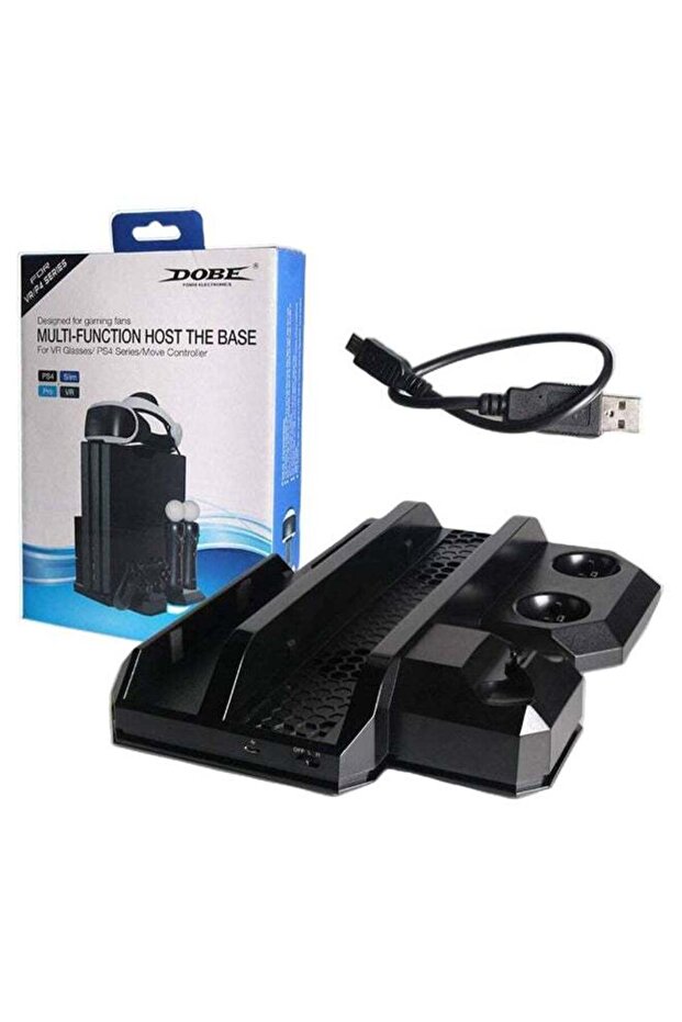 Console Controller Wired Charging Station With Cooling Fan - 1