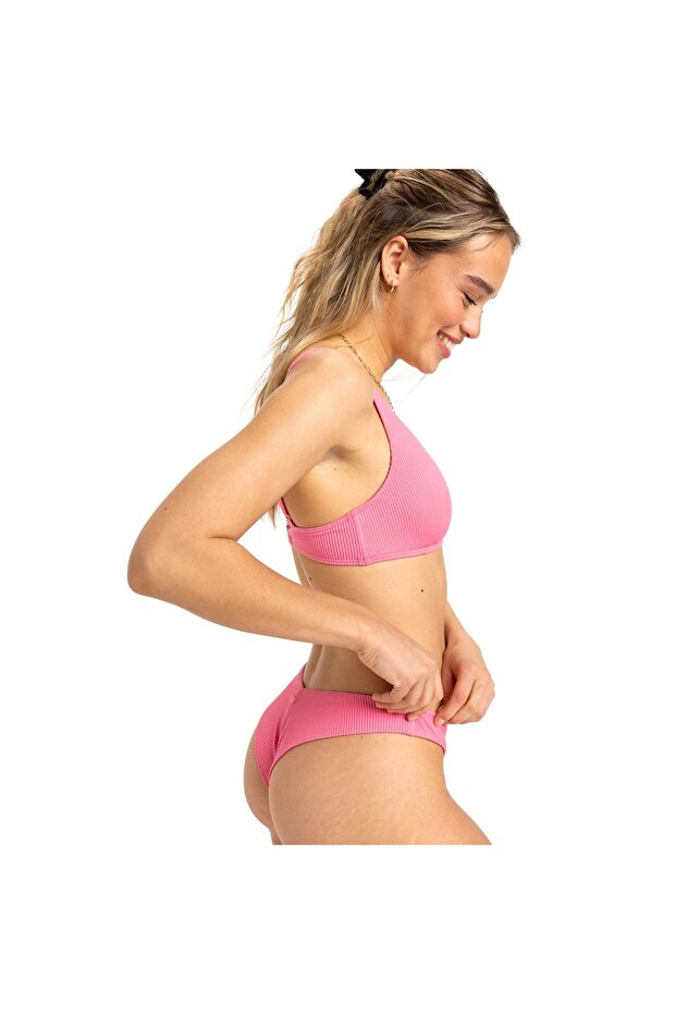 Rib Love The Oceana Kadın Pembe Yüzücü Bikini Üstü ERJX304728-MGZ0 - 4