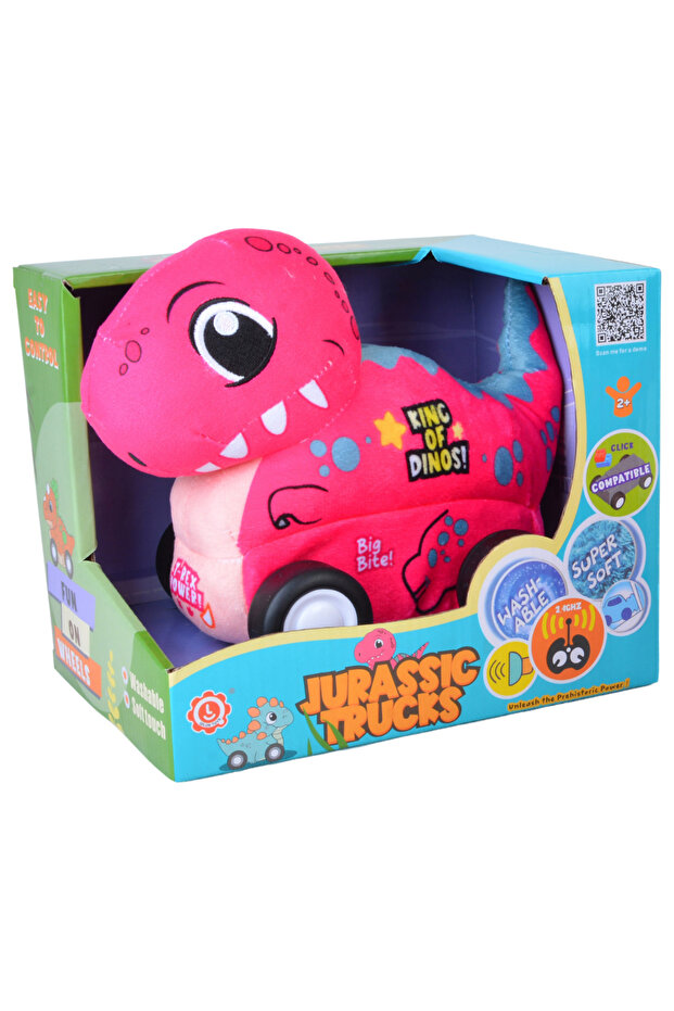 | T-Rex Plush Car for Kids 2.4G R/C