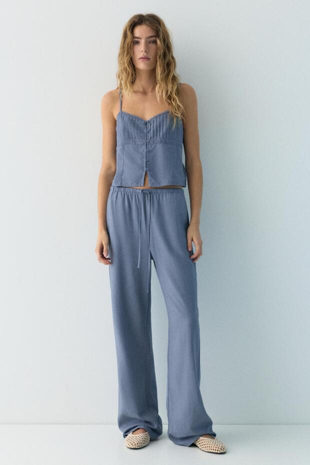 Kısa dantelli askılı top - 2