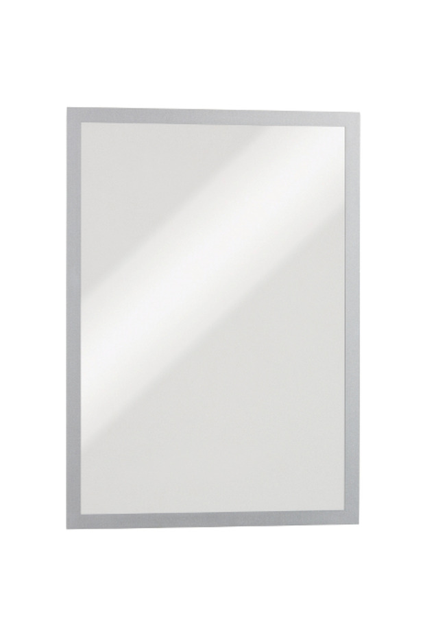 Magnetic Duraframe display A4, 5 pcs/set - silver