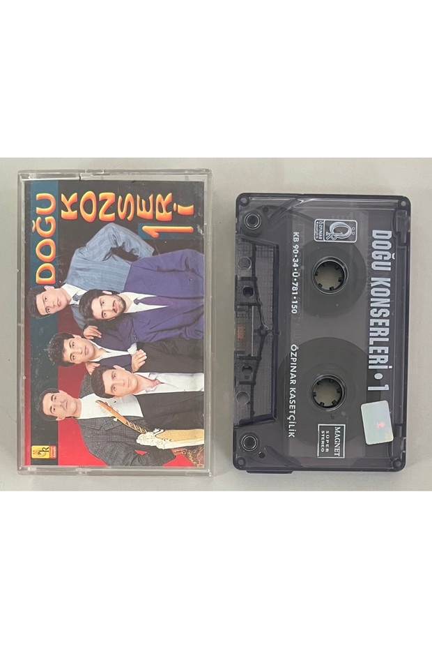East concert 1 cassette (mahsun kırmızıgül, zeynel gündüz, fırat başkale)
