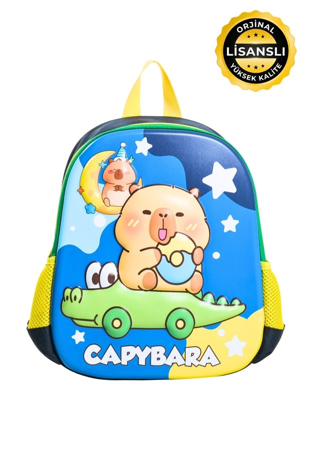 Licensed Children's School Bag Backpack – Eva Front Surface, Lightweight Ergonomic Sides, Pocketed Side with Side Surface, Vibrant Color
