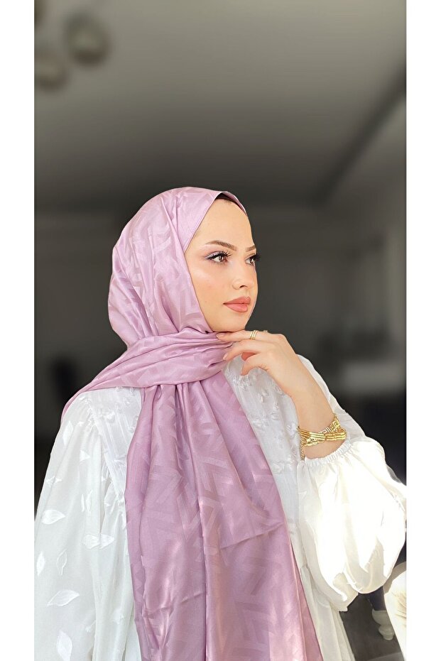 Lavie Desen Elyaf İpek Şal - 2