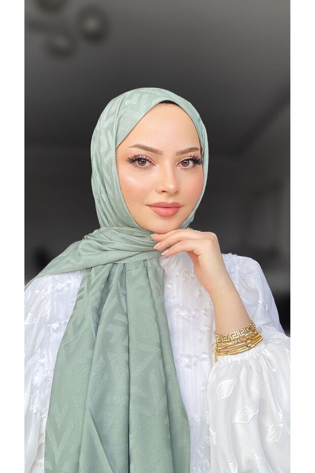 Lavie Desen Elyaf İpek Şal - 3