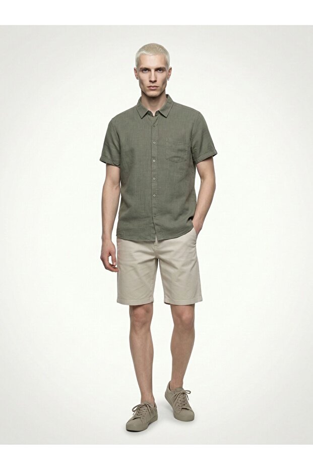 Regular Fit Erkek Gömlek K.kol - 2