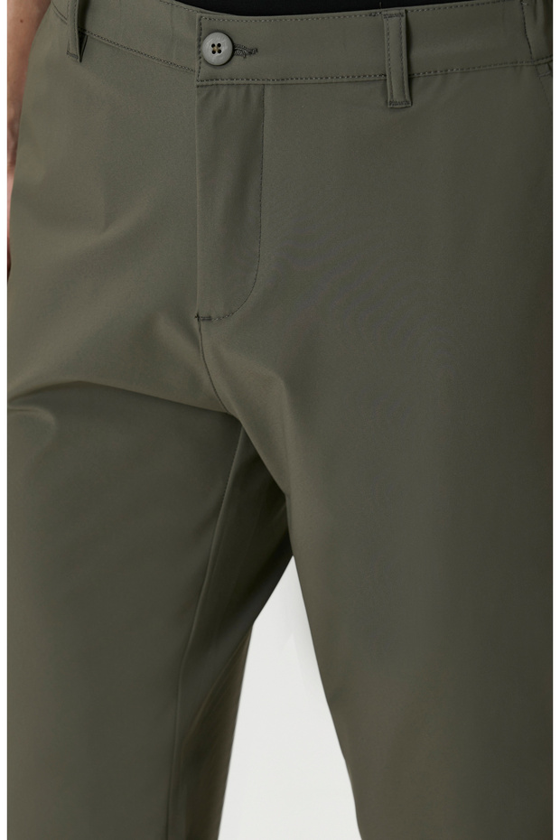 Haki Dokuma Pantolon - 4