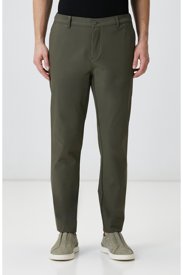 Haki Dokuma Pantolon - 2