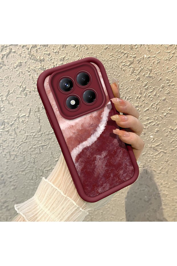 Redmi Note 14 Pro 4g Compatible Stylish and Simple Design, High-Quality Silicone Phone Case.