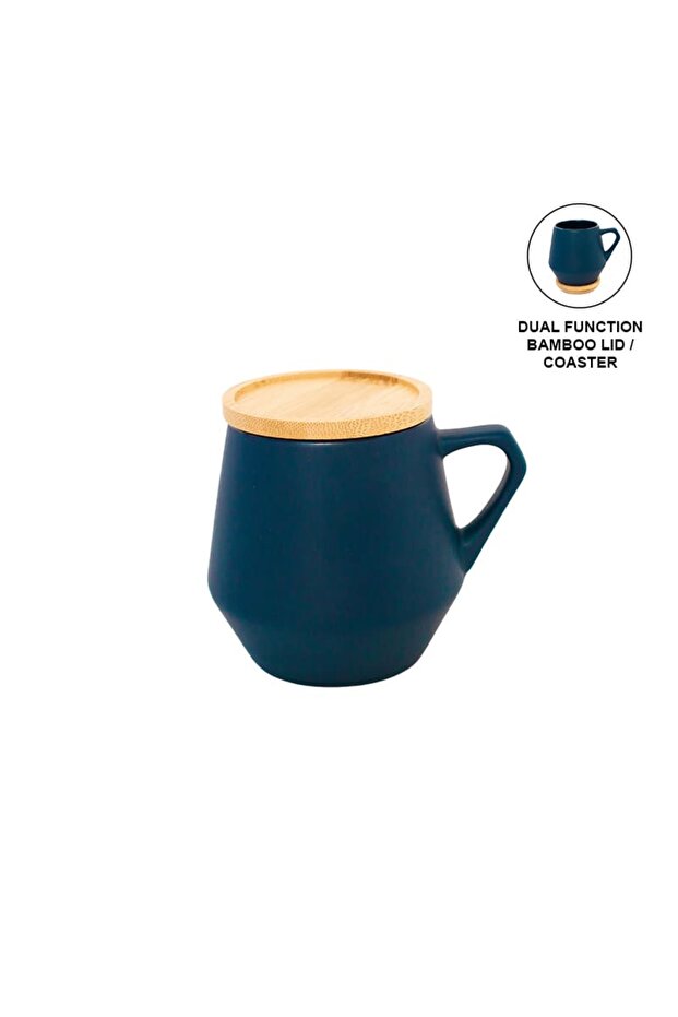 SEVILLA - Ceramic Mug with Bamboo Lid
