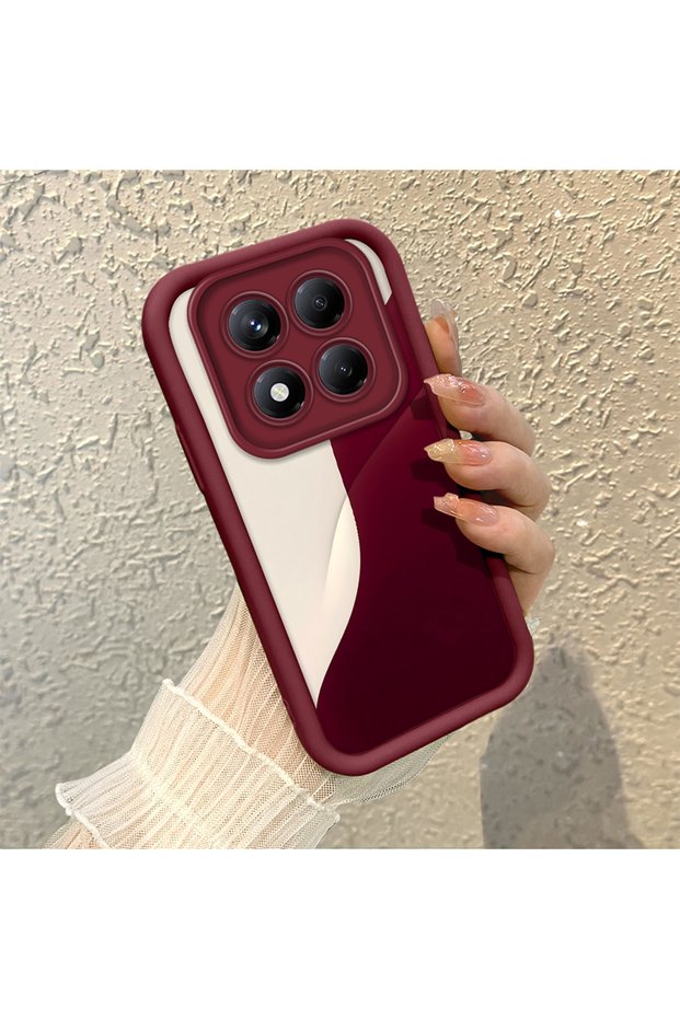 Redmi Note 14 Pro 4g Compatible Stylish and Simple Color Design, High-Quality Silicone Phone Case
