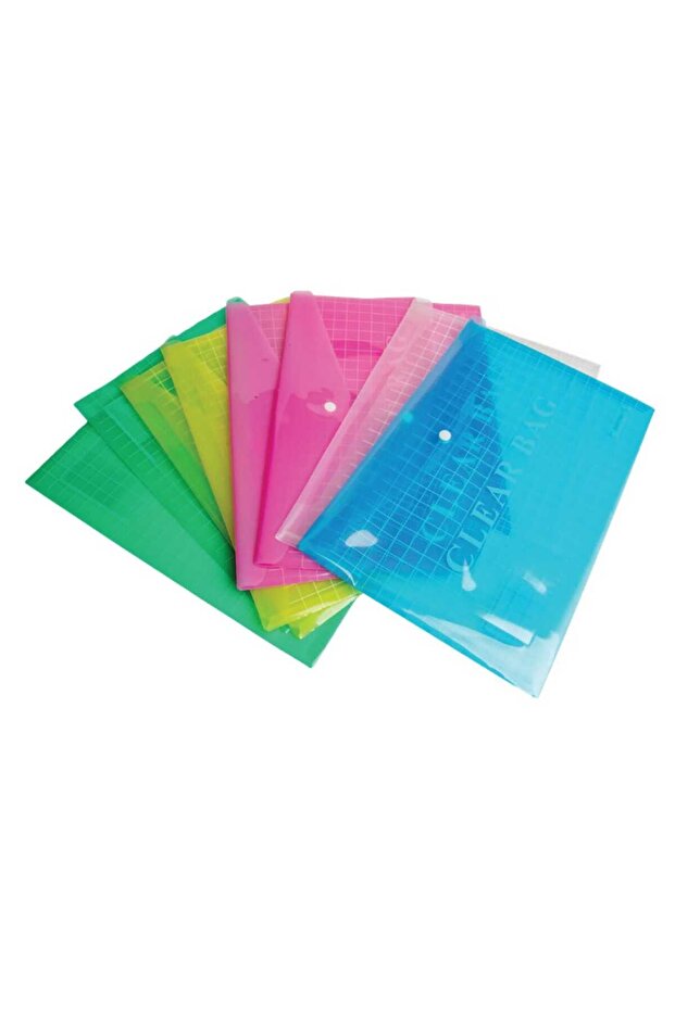 My Clear Bag File, Assorted, IX2503MX