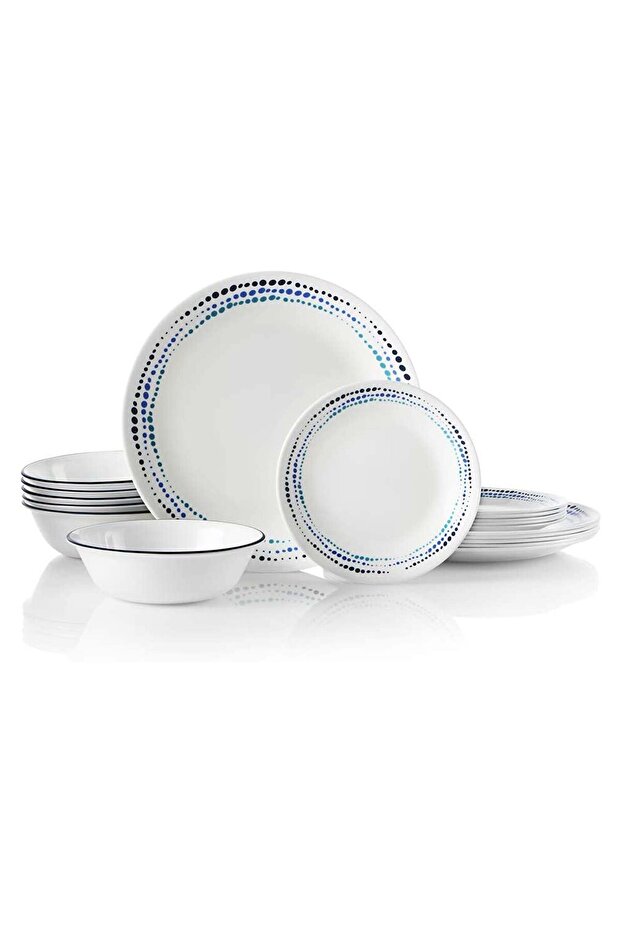 Dinner Set Ocean Blue 18Pcs
