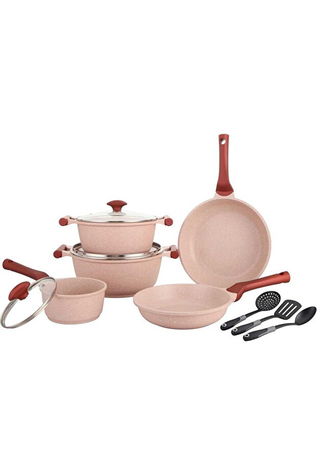 Granite Non-Stick Cookware Set, 11 pcs