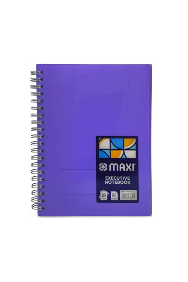 Executive B6 Size Polypropylene Notebook