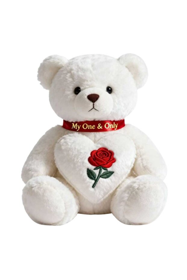 Soft Bear Plush with Heart