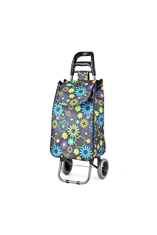 Printed Shopping Cart Trolley, Assorted