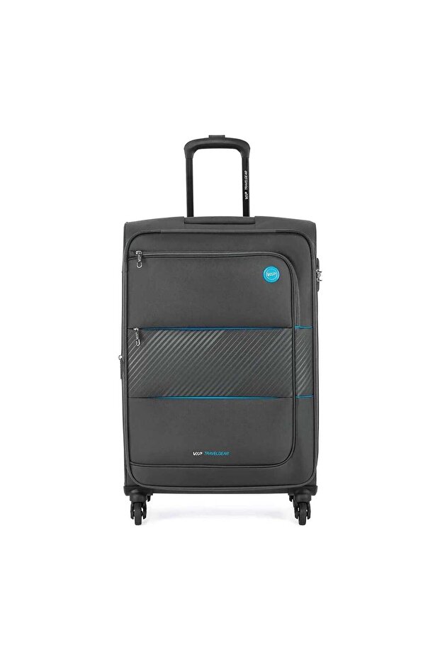 California 4 Wheel Soft Trolley, 54 cm, Grey