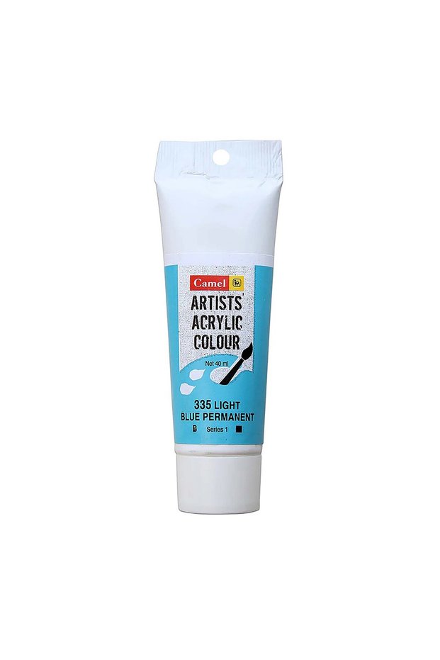 Artist Acrylic Colour 40ml Tube 335 Light Blue Permanent