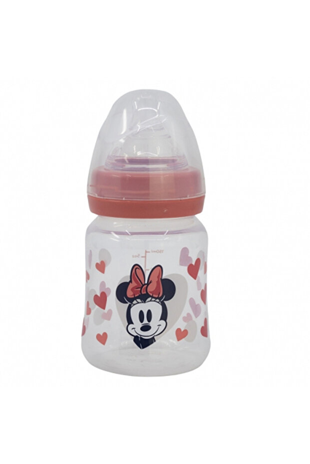 Minnie Mouse Silicone Teat Feeding Bottle