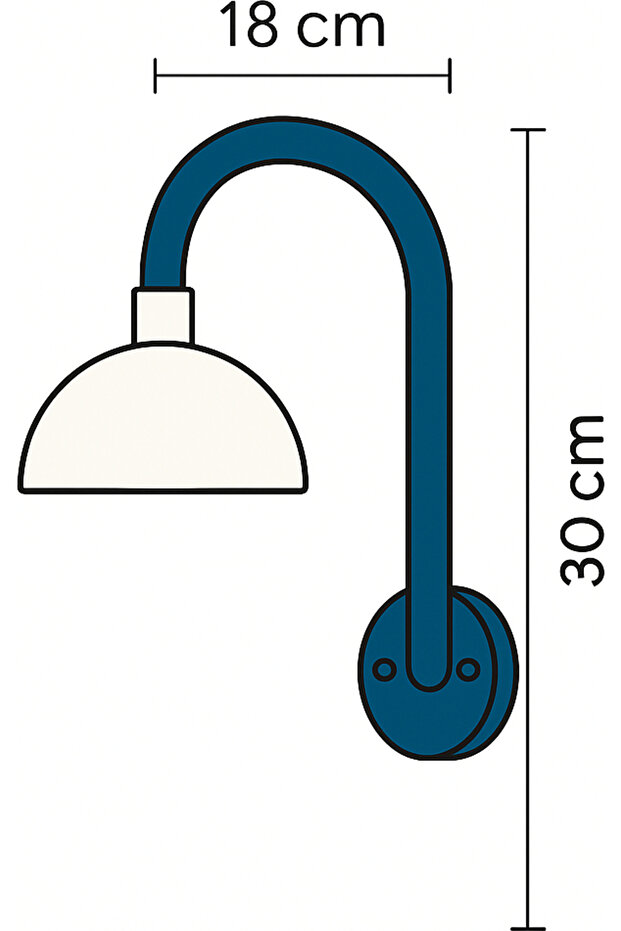 Alfo Aplik Duvar Lambası - 4