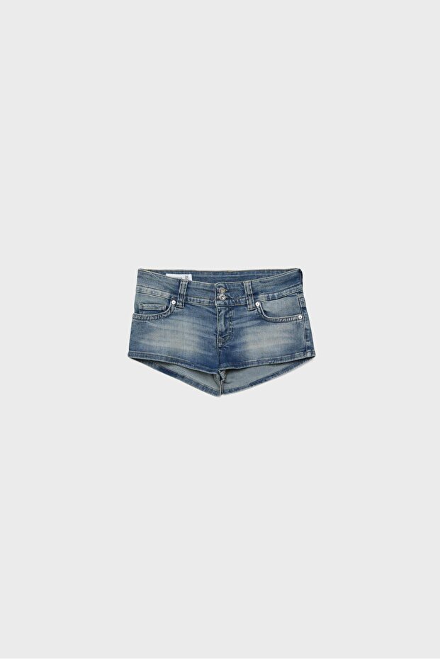 D76 DENIM MICRO SHORTS - 6