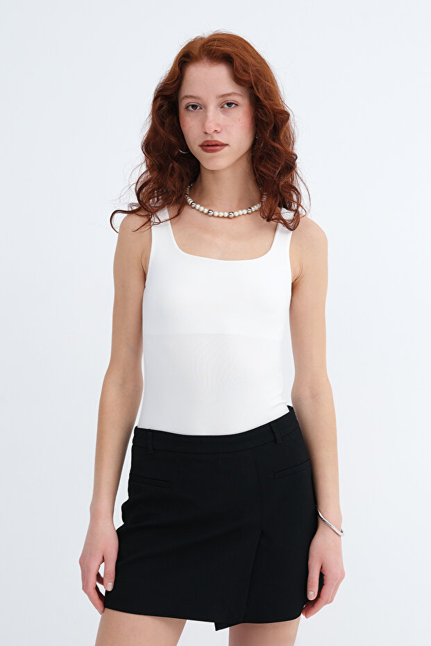 Kalın Askılı Bodysuit Z1063 - 2