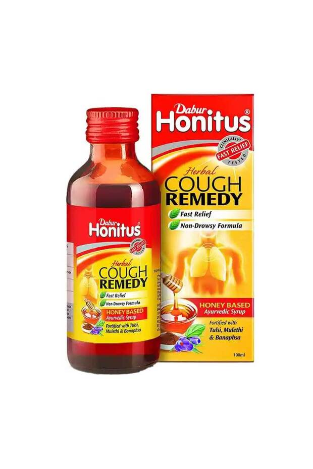 Honitus Ayurvedic Herbal Fast Relief Liquid Syrup (100ml)