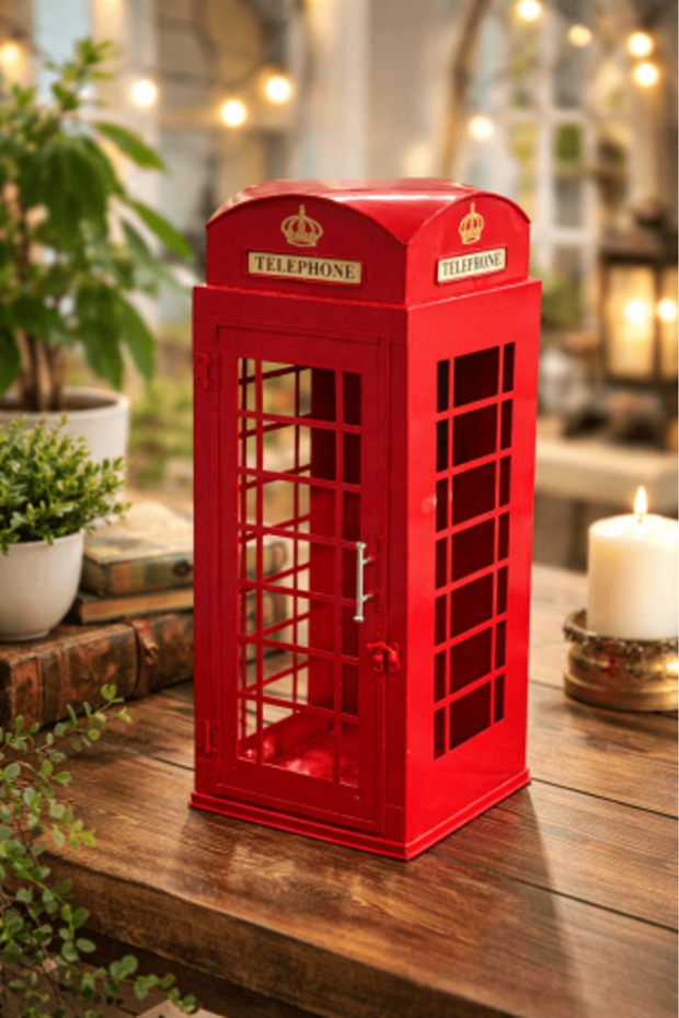 ديكور كابينة هاتف حديد Iron Phone Booth Decor
