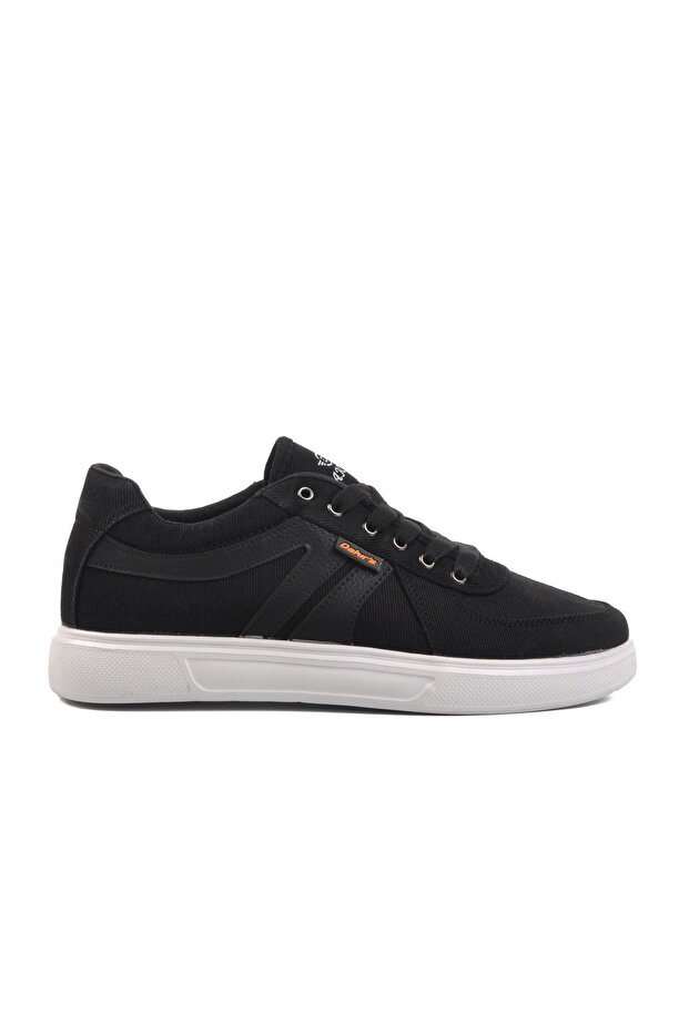 Black White Light Linen Men's Casaul Shoes