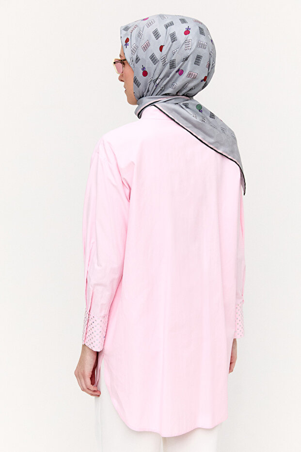 Hotfix Baskılı Pamuklu Tunik - 6