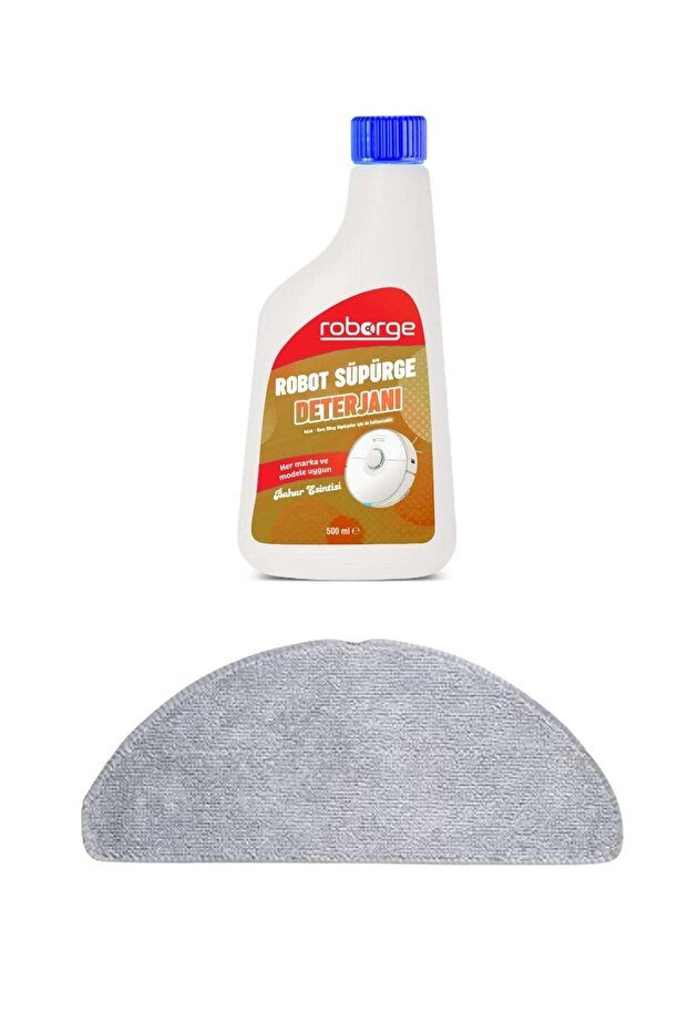 Roborock Q10Probot Vacuum Cleaner Mop Cloth + Robot Vacuum Cleaner Detergent - Spring Breeze