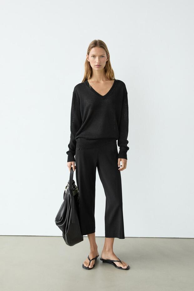 Keten V yaka triko kazak - 2